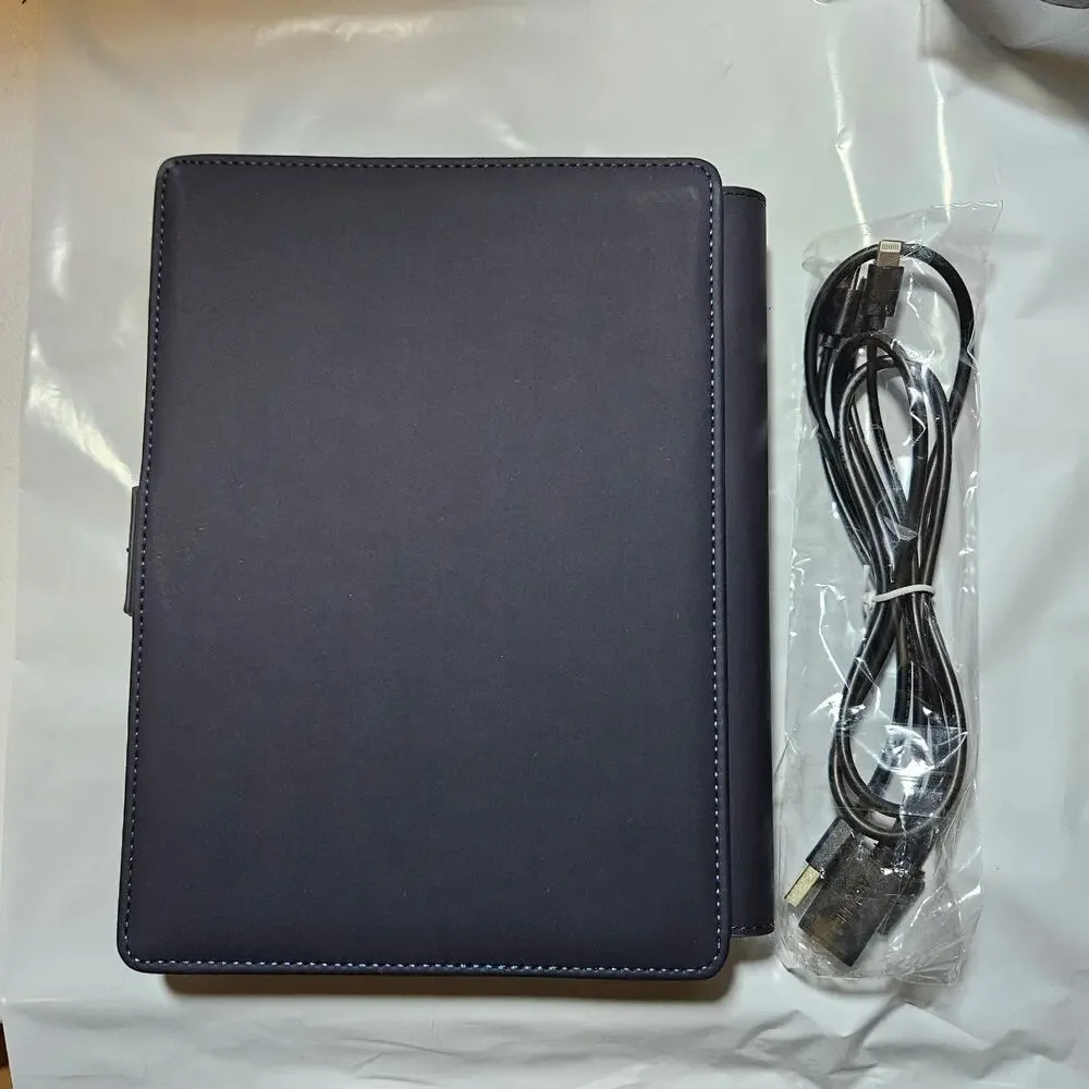 Wireless Charging Portfolio Organizer Power Bank Business Folder